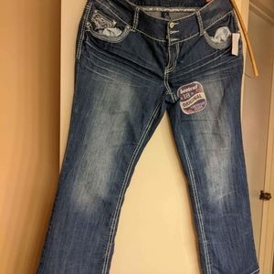 Amethyst Bootcut Jeans with tags